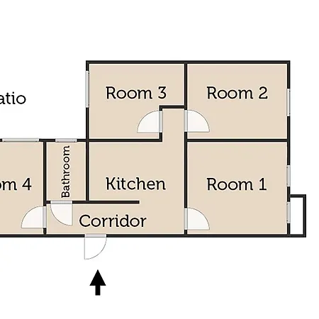 Lts Rent Comfortable River View & Art, Four